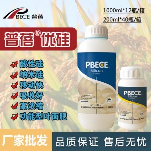 普蓓糖醇硅肥水稻返青肥 茎叶挺直抗倒伏 提高水稻产量硅 农资批发